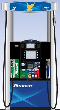 Gilbarco Veeder-Root™ Encore® 700S Fuel Dispenser with Pay at Pump Contactless Ultramar